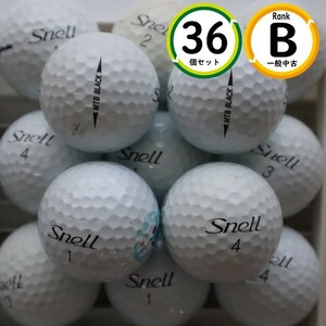 36個 SNELL GOLF MTB BLACK Bランク スネル 中古 ロストボール 送料無料 snt