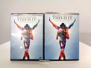 DVD　マイケル・ジャクソン　THIS IS IT　デラックス・コレクターズ・エディション　ディス・イズ・イット