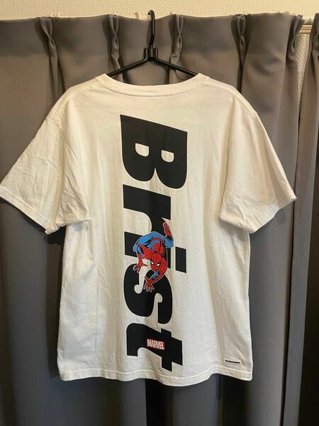 FCRB MARVEL f.c real bristol THE AMAZING SPIDERMAN POCKET Tシャツ