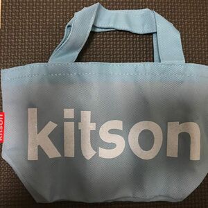 【新品】kitson ミニトートバッグ　水色