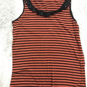 【美品】イーハイフン ボーダータンクトップ
