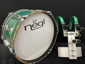 NEGI DRUMS ネギドラム バスドラム 園児 マーチングバンド 鼓笛隊 マーチングドラム おまけホルダー付 yj2