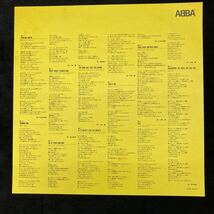 LP 帯付 ABBA アバ ダンシング・スペシャル 結成10周年記念 限定盤カラーレコード　yl2_画像3
