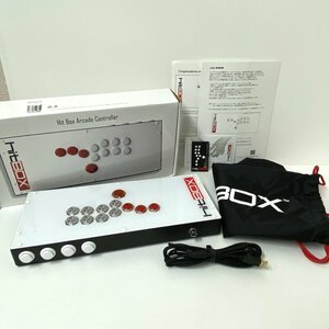 【送料無料】Hit Box Arcade Controller レバーレスゲームコントローラー 中古【Ae731421】