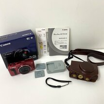 【送料無料】Canon キヤノン コンパクトデジタルカメラ PowerShot SX710 HS レッド 中古【Ae472822】_画像1