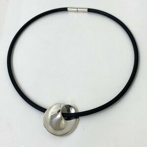 【送料無料】GEORG JENSEN ジョージ ジェンセン ネックレス イヤリング TORUN トールン メビウス SV925 37 / 142 SV925 中古【Ae472599】の画像2