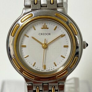 【送料無料】SEIKO セイコー 腕時計 CREDOR クレドール クオーツ 18KT/SS 4N71-0060 中古【Ae472593】の画像1