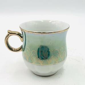 コーヒーカップ ティーポットセット ティーセット 骨董品 チェリーチャイナ CHERRT CHINAの画像3