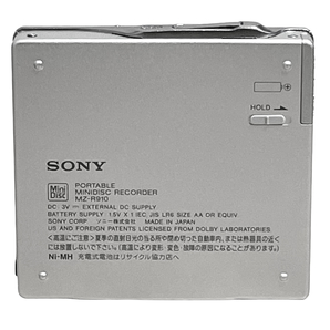 SONY ソニー MZ-R910-S シルバー ポータブルMDレコーダー の画像3