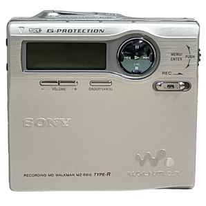 SONY ソニー MZ-R910-S シルバー ポータブルMDレコーダー の画像2