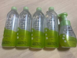 Liese リーゼ 泡で出てくる寝ぐせ直し ヘアスタイリング　本体 200ml 詰め替え　340ml