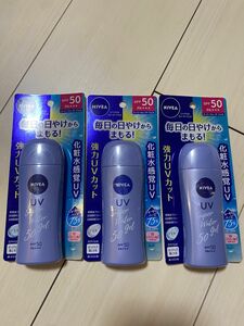 NIVEA ニベア　UV ウォータージェル 日焼け止め　顔・からだ用　SUN 角層ケア　SPF50 PA＋＋＋ ボトル 80g