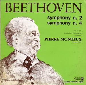 ピエール・モントゥー ベートーヴェン：交響曲第2番＆4番 SMS-2332