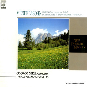 ジョージ・セル メンデルスゾーン：交響曲第4番「イタリア」 20AC2043