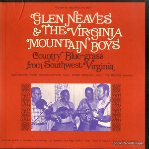 グレン・ニーブス country blue-grass from southwest virginia FA3830