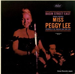 ペギー・リー basin street east proudly presents miss peggy lee SM-1520