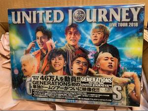 稀少未開封品●GENERATIONS from EXILE TRIBE DVD GENERATIONS LIVE TOUR 2018 UNITED JOURNEY (初回生産限定版) (Blu-ray Disc)