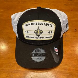 NEW ERA NFL New Orleans Saints Child 9FORTY キャップ フリー子どもサイズ