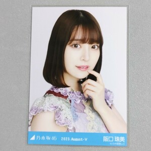 乃木坂46 阪口珠美 2023 August Ⅴ 生写真 1