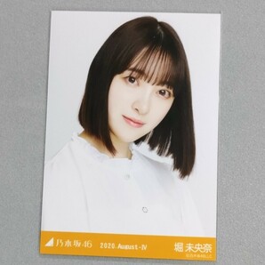 乃木坂46 堀未央奈 2020 August Ⅳ 生写真の画像1