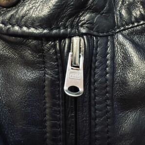 【稀極上】Maison Martin Margiela 10 06AW 初期 ファイアーパターン ライダース マルジェラ レザー ビンテージ オンブレ HERMES エルメスの画像3