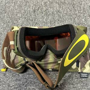 美品 2022 OAKLEY オークリー LINE MINER L SAMMY CARLSON SIG CAMO GREEN ライン マイナー エル ゴーグル の画像5