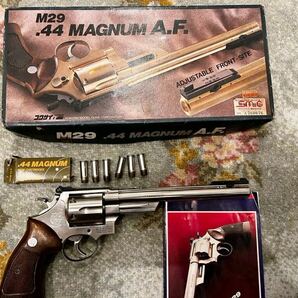 コクサイ M29 ４４マグナムA.F. KOKUSAI S &W モデルガン 8 3/8インチ発火タイプ １発火 取説ありの画像2