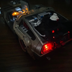 デロリアン back to the future 3  バック トゥ ザ フューチャー 模型の画像4