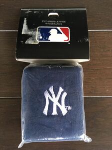 ニューヨークヤンキースリストバンド新品未使用2ＰＮＹ　MLBオフィシャルグッズ