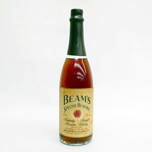 BEAM'S SPECIAL RESERVE AGED 101 MONTHS 45% ビームス スペシャルリザーブ バーボンウイスキー〈O1657〉の画像1