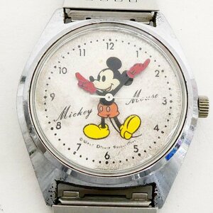 セイコー　ディズニータイム　ミッキーマウス　手巻き　腕時計　SEIKO Disney Time 5000-7000　稼働〈O1537〉A2