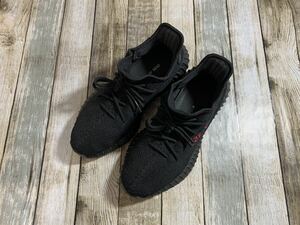 【正規品】adidas yeezy boost 350 V2 Black/Red CP9652 28.5cm アディダス イージー