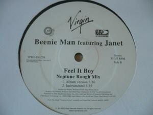 輸入LP:Beenie Man/Feel It Boy 新品未使用