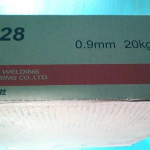 日鉄溶接工業(旧日鉄住金) YM28軟鋼用ソリッドワイヤーワイヤー径0.9mm 1巻(20kg)の画像2