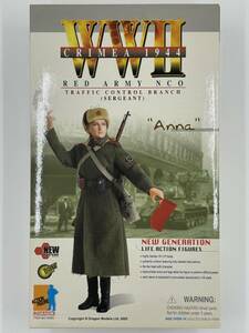  Dragon model z/...so ream army under .. Anna army ./ Anna RED ARMY NCO Traffic control branch 1/6 action figure 