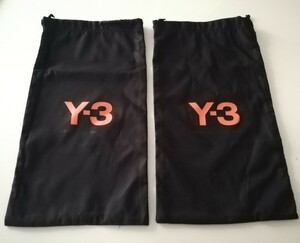 adidas×ヨージヤマモト YOHJI YAMAMOTO Y-3靴保存袋 袋 靴袋 巾着 ワイスリー シューズケース