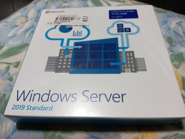 マイクロソフトWindows Server Standard 2019 64Bit japanese DVD 16 Core License 5 Client付 P73-07691