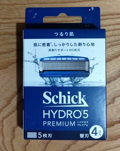 シック ハイドロ5 プレミアム 4個入り つるり肌 新品未開封 純正品【ゆうパケットポストmini発送】