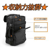 3way リュック バッグパック PC ショルダー 手提げ 大容量 黒 ビジネス 旅行 通学 通勤 メンズ レディース カジュアル フォーマル_画像4