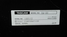 TASCAM/タスカム DT－30 DAT【中古品】デジタルオーディオテープレコーダー　TEAC_画像5