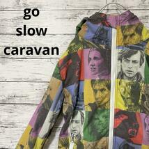 go slow caravan × STARWARS 総柄ジップアップジャケット_画像1