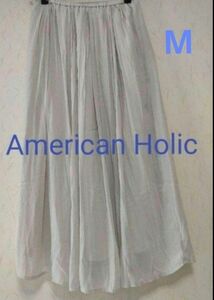アメリカンホリック　 American Holic シフォンギャザースカート　