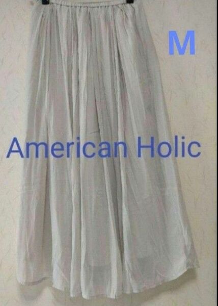 アメリカンホリック　 American Holic シフォンギャザースカート　