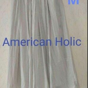 アメリカンホリック　 American Holic シフォンギャザースカート　