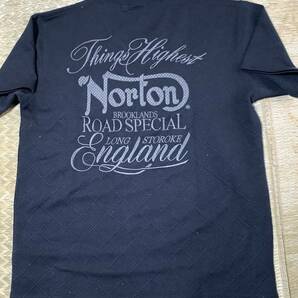 新品！Norton ENGLAND Vネック刺繍Tシャツ XXLの画像3