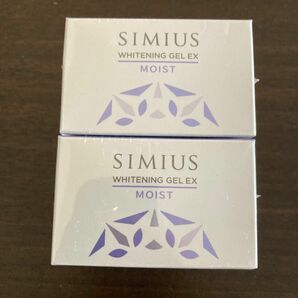 シミウス 薬用ホワイトニングジェル EX モイスト（しっとり）60g×2個