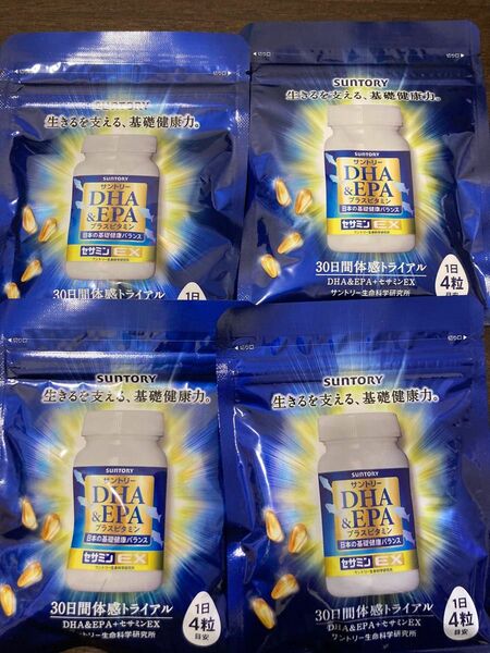 サントリー DHA&EPA×4袋