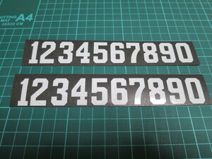  helmet bat for Hiroshima carp VERSION identification number scraps sticker 2 set hope number only order possibility 