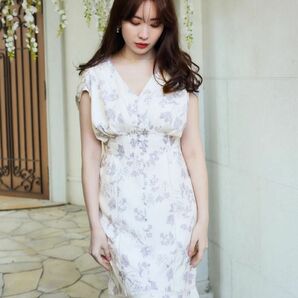 Royal Garden Floral Dress