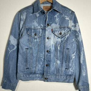 80s vintage Levi’s 70506-0216 denim jacket ヴィンテージ リーバイス デニムジャケット USA製 ブリーチ加工の画像1